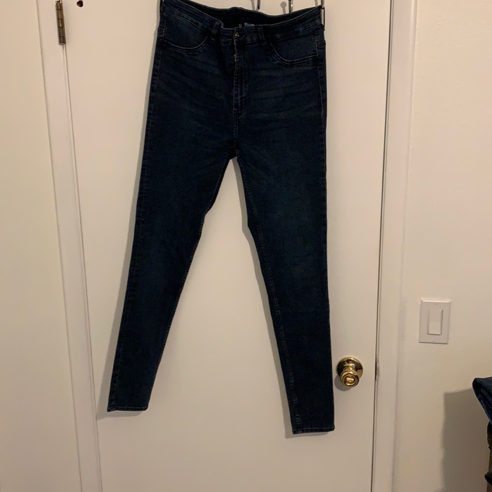 H&m dark blue jeans